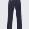 Vaqueros de talle bajo y corte ajustado – Blue Rinse – Azul oscuro Vaqueros de talle bajo y corte ajustado – Blue Rinse – Azul oscuro