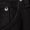 Vaqueros de talle medio y corte acampanado holgado Mercury – Lavado negro – Negro Vaqueros de talle medio y corte acampanado holgado Mercury – Lavado negro – Negro
