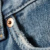 Vaqueros Dynasty de talle bajo, corte holgado y pierna ancha – Blue Stream – Azul medio