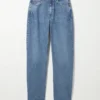 Vaqueros holgados de cintura alta «Mom Jeans» – Azul Harper Vaqueros holgados de cintura alta «Mom Jeans» – Azul Harper