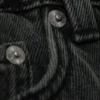 Vaqueros holgados de talle bajo con bajo ancho – Elegie Black – Negro