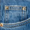 Vaqueros holgados de talle bajo Imoo – Azul Kallithea – Azul medio Vaqueros holgados de talle bajo Imoo – Azul Kallithea – Azul medio