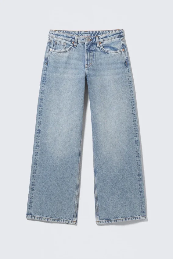 Vaqueros holgados de talle bajo Imoo – Fresh Blue – Azul claro Vaqueros holgados de talle bajo Imoo – Fresh Blue – Azul claro