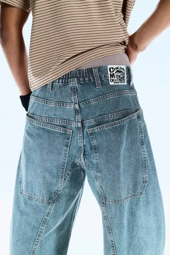 Vaqueros holgados de talle bajo unisex Dunno – 02 Azul – Azul medio | Cheap Monday GB Vaqueros holgados de talle bajo unisex Dunno – 02 Azul – Azul medio | Cheap Monday GB