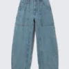 Vaqueros holgados de talle bajo unisex Dunno – 02 Azul – Azul medio | Cheap Monday GB Vaqueros holgados de talle bajo unisex Dunno – 02 Azul – Azul medio | Cheap Monday GB