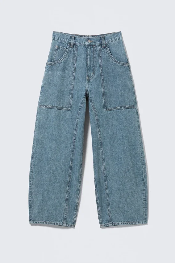 Vaqueros holgados de talle bajo unisex Dunno – 02 Azul – Azul medio | Cheap Monday GB Vaqueros holgados de talle bajo unisex Dunno – 02 Azul – Azul medio | Cheap Monday GB