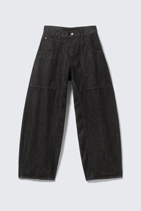 Vaqueros holgados de talle bajo unisex Dunno – Lavado negro – Negro | Cheap Monday GB Vaqueros holgados de talle bajo unisex Dunno – Lavado negro – Negro | Cheap Monday GB