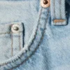 Vaqueros holgados de talle bajo y corte ancho – Azul Kimberley – Azul claro Vaqueros holgados de talle bajo y corte ancho – Azul Kimberley – Azul claro
