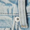 Vaqueros holgados de talle bajo y corte ancho – Azul nieve – Azul claro Vaqueros holgados de talle bajo y corte ancho – Azul nieve – Azul claro