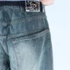 Vaqueros holgados de talle bajo y corte Barrel Dunno Unisex – Azul nublado – Azul medio | Cheap Monday Gb Vaqueros holgados de talle bajo y corte Barrel Dunno Unisex – Azul nublado – Azul medio | Cheap Monday Gb