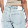 Vaqueros holgados de talle bajo y pierna ancha – Azul Dream – Azul claro Vaqueros holgados de talle bajo y pierna ancha – Azul Dream – Azul claro