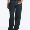 Vaqueros holgados de talle medio y corte ancho Rail – Azul lavado – Azul oscuro Vaqueros holgados de talle medio y corte ancho Rail – Azul lavado – Azul oscuro