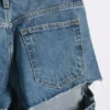 Vaqueros Imoo de talle bajo, corte holgado y pierna ancha – Azul medio Vaqueros Imoo de talle bajo, corte holgado y pierna ancha – Azul medio