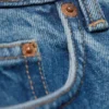 Vaqueros Imoo de talle bajo, holgados y de corte ancho – Azul 90S – Azul medio Vaqueros Imoo de talle bajo, holgados y de corte ancho – Azul 90S – Azul medio