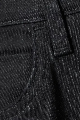 Vaqueros Jay de talle bajo, corte recto y ajustado – Índigo crudo – Azul oscuro Vaqueros Jay de talle bajo, corte recto y ajustado – Índigo crudo – Azul oscuro