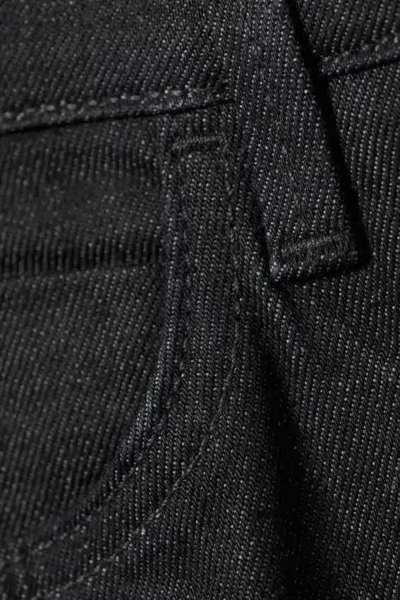 Vaqueros Jay de talle bajo, corte recto y ajustado – Índigo crudo – Azul oscuro Vaqueros Jay de talle bajo, corte recto y ajustado – Índigo crudo – Azul oscuro