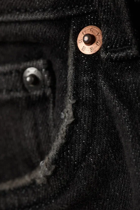 Vaqueros Katsumi de talle bajo, corte ajustado y pernera acampanada – Negro fantasma – Negro Vaqueros Katsumi de talle bajo, corte ajustado y pernera acampanada – Negro fantasma – Negro