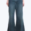 Vaqueros Loosy Lucie de talle bajo, corte recto y pernera acampanada – Azul mar – Azul medio | Cheap Monday GB Vaqueros Loosy Lucie de talle bajo, corte recto y pernera acampanada – Azul mar – Azul medio | Cheap Monday GB