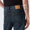 Vaqueros Mercury de talle medio y corte acampanado holgado – Azul marino – Azul oscuro Vaqueros Mercury de talle medio y corte acampanado holgado – Azul marino – Azul oscuro