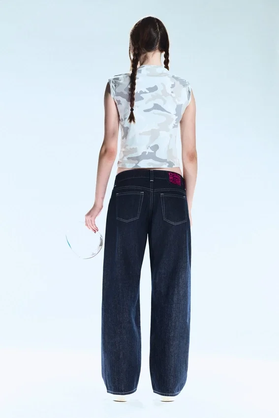 Vaqueros Messy de talle bajo, corte recto y regular – Blue Rinse – Azul oscuro | Cheap Monday Gb Vaqueros Messy de talle bajo, corte recto y regular – Blue Rinse – Azul oscuro | Cheap Monday Gb