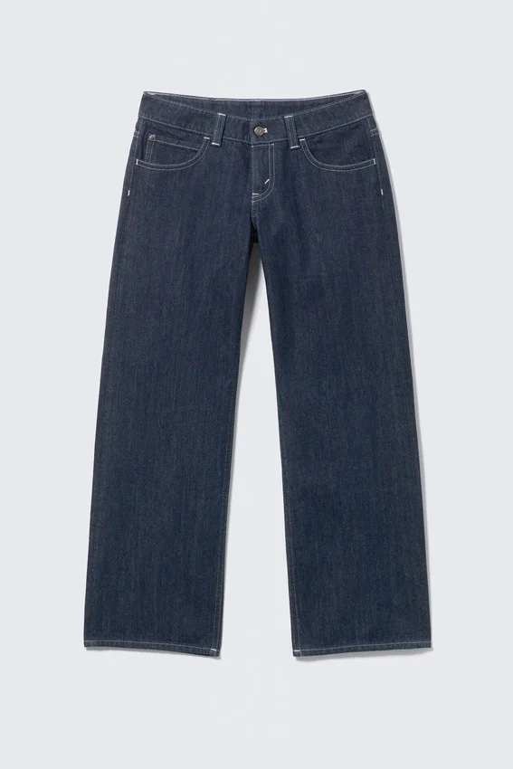 Vaqueros Messy de talle bajo, corte recto y regular – Blue Rinse – Azul oscuro | Cheap Monday Gb Vaqueros Messy de talle bajo, corte recto y regular – Blue Rinse – Azul oscuro | Cheap Monday Gb