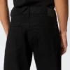 Vaqueros Meteor de talle bajo, corte recto y holgado – Lavado negro – Negro Vaqueros Meteor de talle bajo, corte recto y holgado – Lavado negro – Negro