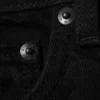 Vaqueros Meteor de talle bajo, corte recto y holgado – Lavado negro – Negro Vaqueros Meteor de talle bajo, corte recto y holgado – Lavado negro – Negro