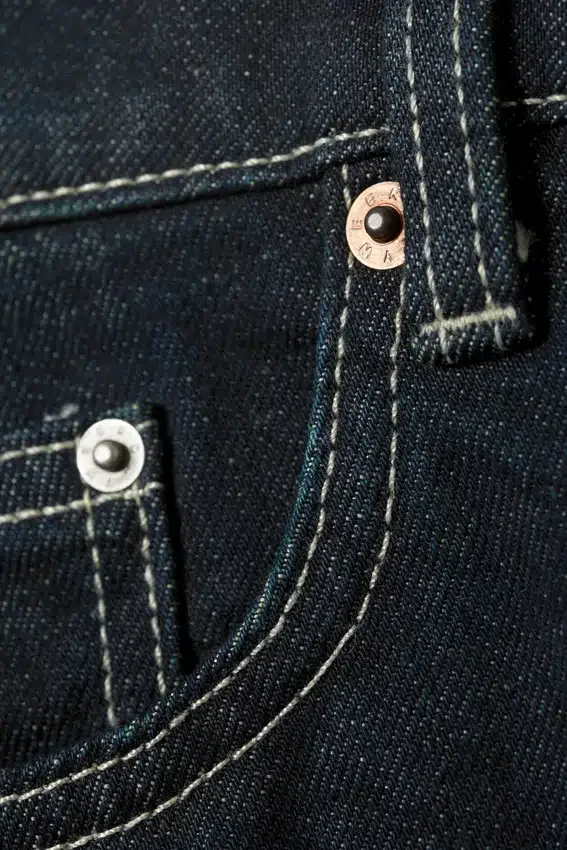 Vaqueros Missy de talle bajo, corte recto y holgado – Blue Rinse – Azul oscuro Vaqueros Missy de talle bajo, corte recto y holgado – Blue Rinse – Azul oscuro