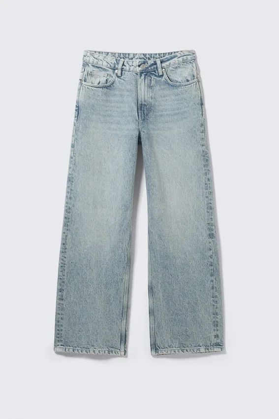 Vaqueros Missy de talle bajo, corte recto y holgado – Notus Blue – Azul claro Vaqueros Missy de talle bajo, corte recto y holgado – Notus Blue – Azul claro
