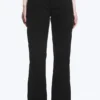 Vaqueros Nova de talle bajo, corte ajustado y acampanado – Lavado negro – Negro Vaqueros Nova de talle bajo, corte ajustado y acampanado – Lavado negro – Negro