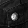 Vaqueros Nova de talle bajo, corte ajustado y acampanado – Lavado negro – Negro Vaqueros Nova de talle bajo, corte ajustado y acampanado – Lavado negro – Negro
