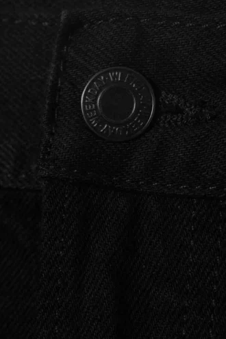 Vaqueros Orbit de talle medio, corte recto y regular – Lavado negro – Negro Vaqueros Orbit de talle medio, corte recto y regular – Lavado negro – Negro