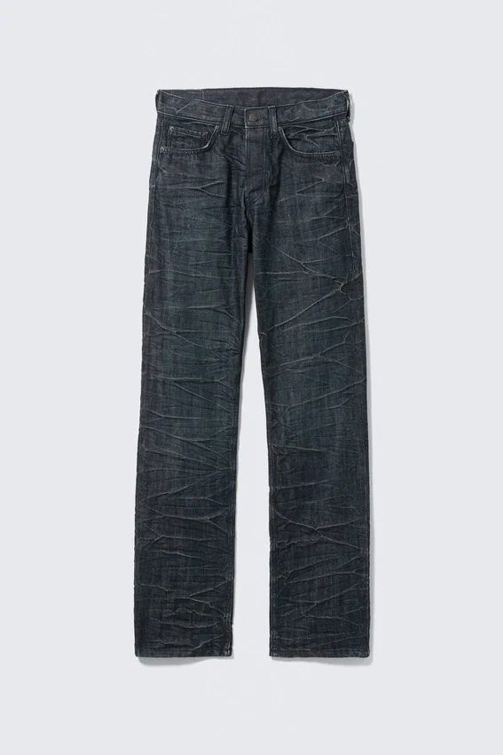 Vaqueros Orbit de talle medio, corte recto y regular – Ridge Blue – Azul oscuro Vaqueros Orbit de talle medio, corte recto y regular – Ridge Blue – Azul oscuro