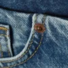 Vaqueros Paz de talle bajo sin cinturilla y pierna ancha – Blue Horses – Azul medio Vaqueros Paz de talle bajo sin cinturilla y pierna ancha – Blue Horses – Azul medio