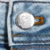 Vaqueros pitillo acampanados de talle bajo – Azul escarchado – Azul claro | Cheap Monday Gb