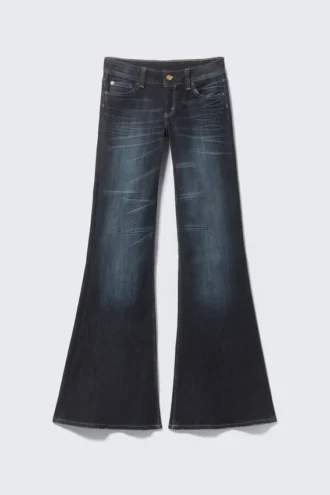 Vaqueros pitillo acampanados de talle bajo – Azul estrella | Cheap Monday Gb Vaqueros pitillo acampanados de talle bajo – Azul estrella | Cheap Monday Gb