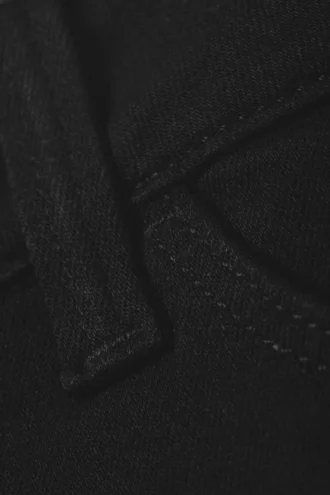 Vaqueros pitillo acampanados de talle bajo – Lavado negro extra | Cheap Monday Gb