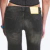 Vaqueros pitillo acampanados de talle bajo – Mostaza Negro – Negro | Cheap Monday Gb Vaqueros pitillo acampanados de talle bajo – Mostaza Negro – Negro | Cheap Monday Gb