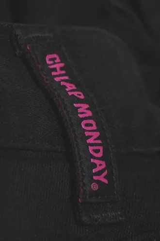 Vaqueros pitillo de cintura alta Sleezie – Negro