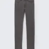 Vaqueros pitillo de cintura baja Sleeze – Gris aburrido – Gris | Cheap Monday GB
