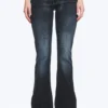 Vaqueros pitillo de talle bajo con corte acampanado Booty Bei – Azul estrella – Azul oscuro | Cheap Monday GB Vaqueros pitillo de talle bajo con corte acampanado Booty Bei – Azul estrella – Azul oscuro | Cheap Monday GB