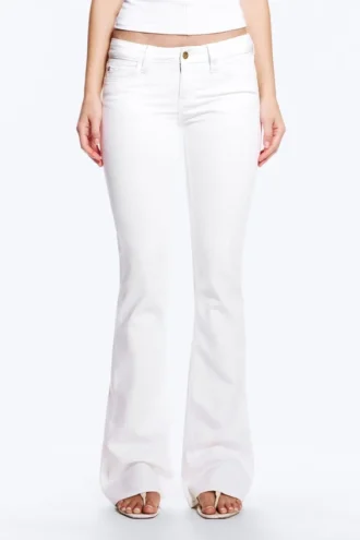 Vaqueros pitillo de talle bajo con corte acampanado Booty Bei – Blanco | Cheap Monday Gb Vaqueros pitillo de talle bajo con corte acampanado Booty Bei – Blanco | Cheap Monday Gb