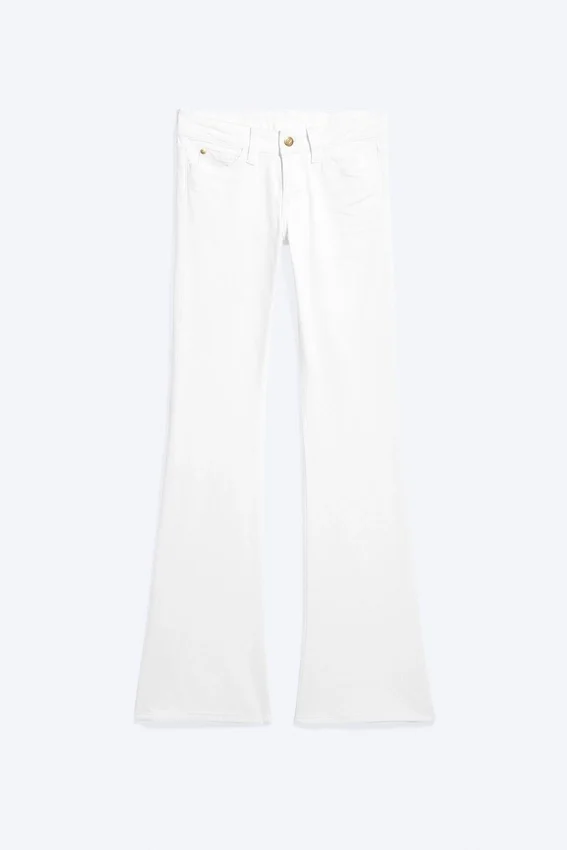 Vaqueros pitillo de talle bajo con corte acampanado Booty Bei – Blanco | Cheap Monday Gb Vaqueros pitillo de talle bajo con corte acampanado Booty Bei – Blanco | Cheap Monday Gb