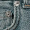 Vaqueros pitillo de talle bajo con corte acampanado – Gloria Blue – Azul medio Vaqueros pitillo de talle bajo con corte acampanado – Gloria Blue – Azul medio