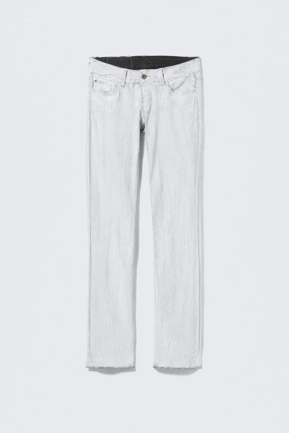 Vaqueros pitillo de talle bajo con efecto craquelado Sleezie – Blanco | Cheap Monday Gb Vaqueros pitillo de talle bajo con efecto craquelado Sleezie – Blanco | Cheap Monday Gb
