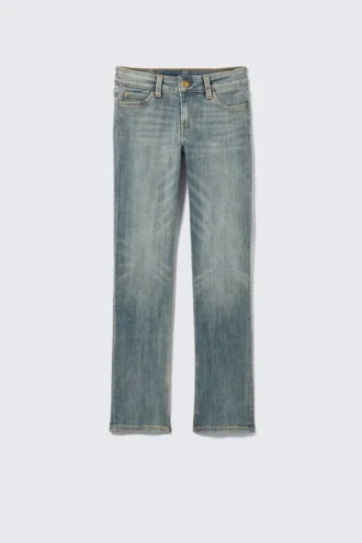 Vaqueros pitillo de talle bajo Sleezie – Puddly Blue | Cheap Monday GB