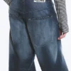 Vaqueros Rad Super de cintura regular, corte holgado y pierna ancha – Azul estrella | Cheap Monday GB Vaqueros Rad Super de cintura regular, corte holgado y pierna ancha – Azul estrella | Cheap Monday GB