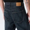 Vaqueros Ray de talle medio, corte holgado y pierna cónica – Azul mar profundo – Azul oscuro Vaqueros Ray de talle medio, corte holgado y pierna cónica – Azul mar profundo – Azul oscuro