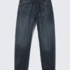 Vaqueros Ray de talle medio, corte holgado y pierna cónica – Azul mar profundo – Azul oscuro Vaqueros Ray de talle medio, corte holgado y pierna cónica – Azul mar profundo – Azul oscuro