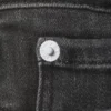 Vaqueros rectos ajustados de cintura baja Sleezie – Negro Swab Vaqueros rectos ajustados de cintura baja Sleezie – Negro Swab